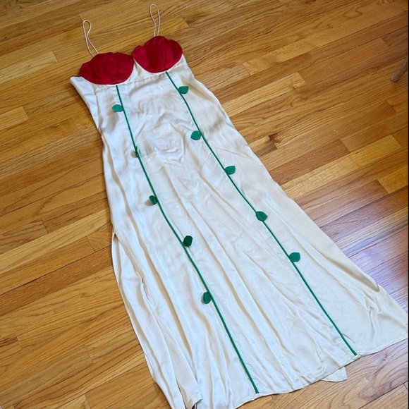 New Farm Rio Rose Detailed Sleeveless Dress Size S - Picture 9 of 12